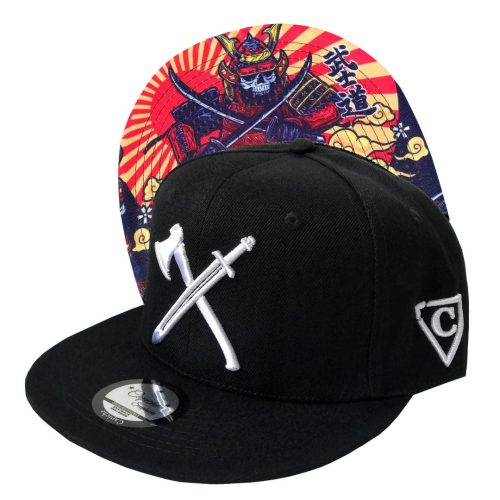 Samurai Snapback - Black
