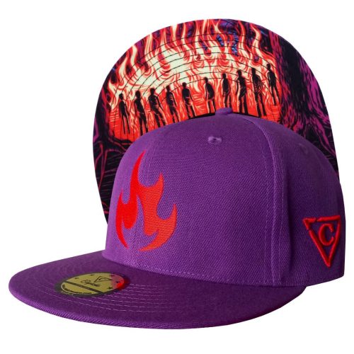 Forest Meeting Snapback - Purple