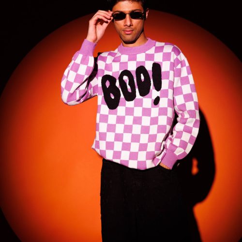 Purple People Eater Human Sweater