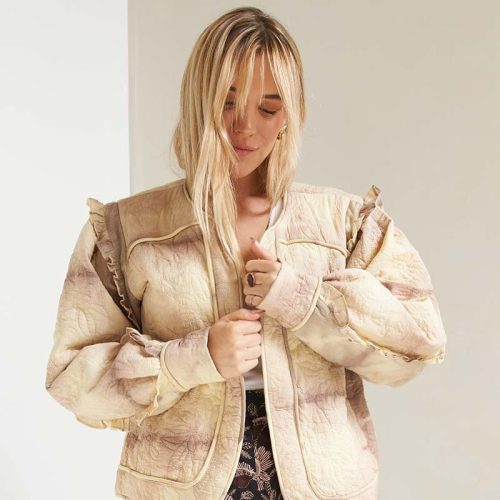 Quilted and Dyed Jacket