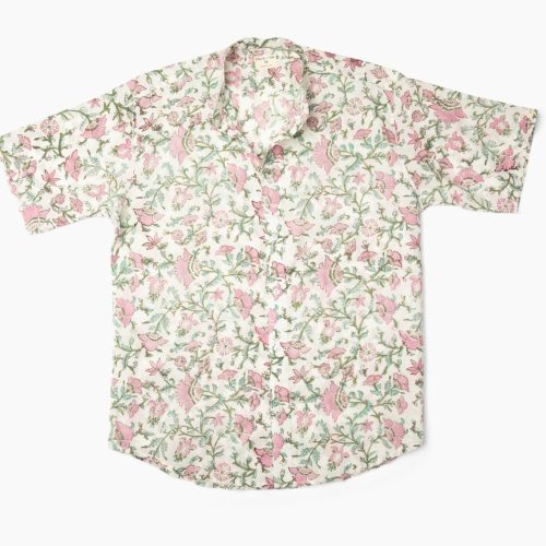 Pink/Teal Floral
