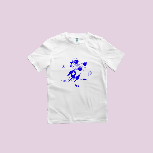 Kids Astro Shirt Blue
