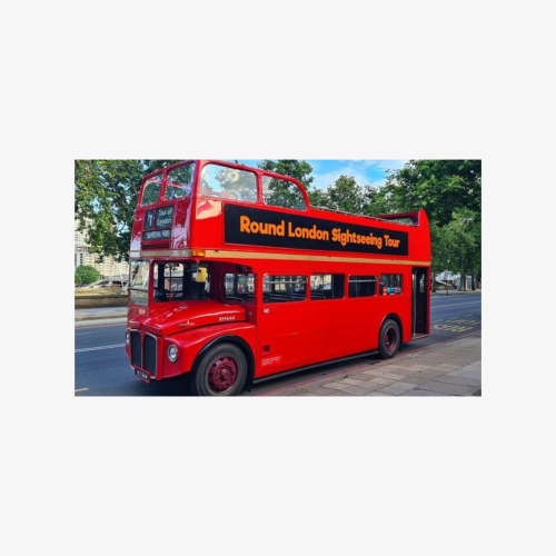 Guided Vintage Bus Tour of London