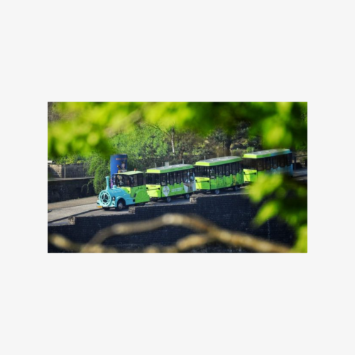 Little City Train through the city of Luxembourg