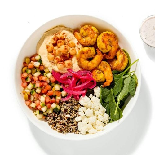 Shrimp Hummus Bowl - 4 Pack