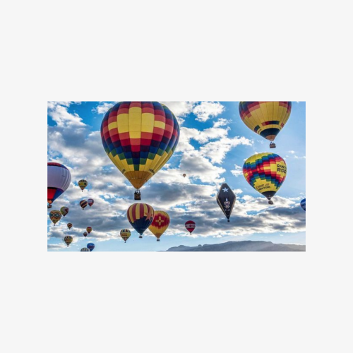 Albuquerque Hot Air Balloon Ride at Sunrise