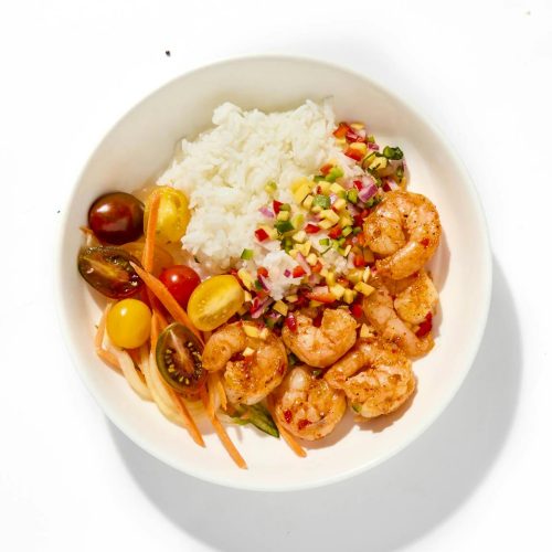 Poke-Style Shrimp Bowl - 4 Pack
