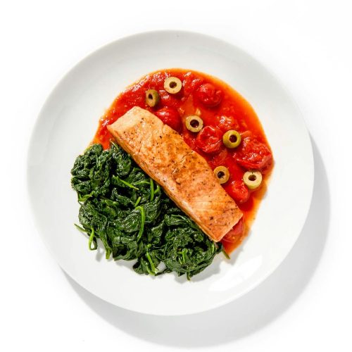 Salmon with Tomato-Clam Sauce - 4 Pack