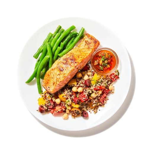 Mediterranean Salmon & Quinoa Bowl - 4 Pack