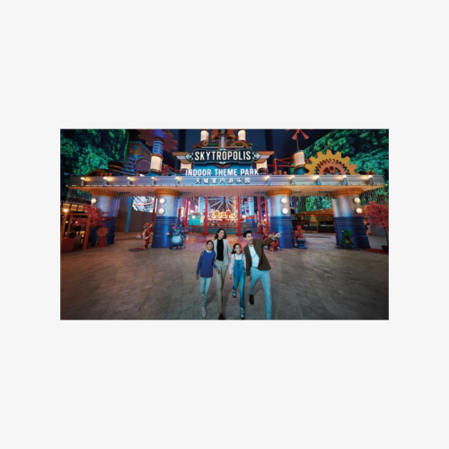 Genting Skytropolis indoor theme park entrance ticket